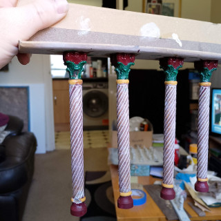 Bit of Tile Grouting and Homemade Decals