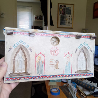 Bit of Tile Grouting and Homemade Decals