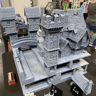 Crafted Campaigns 3D printed terrain is preventing us from doing any work | Stand 2-881