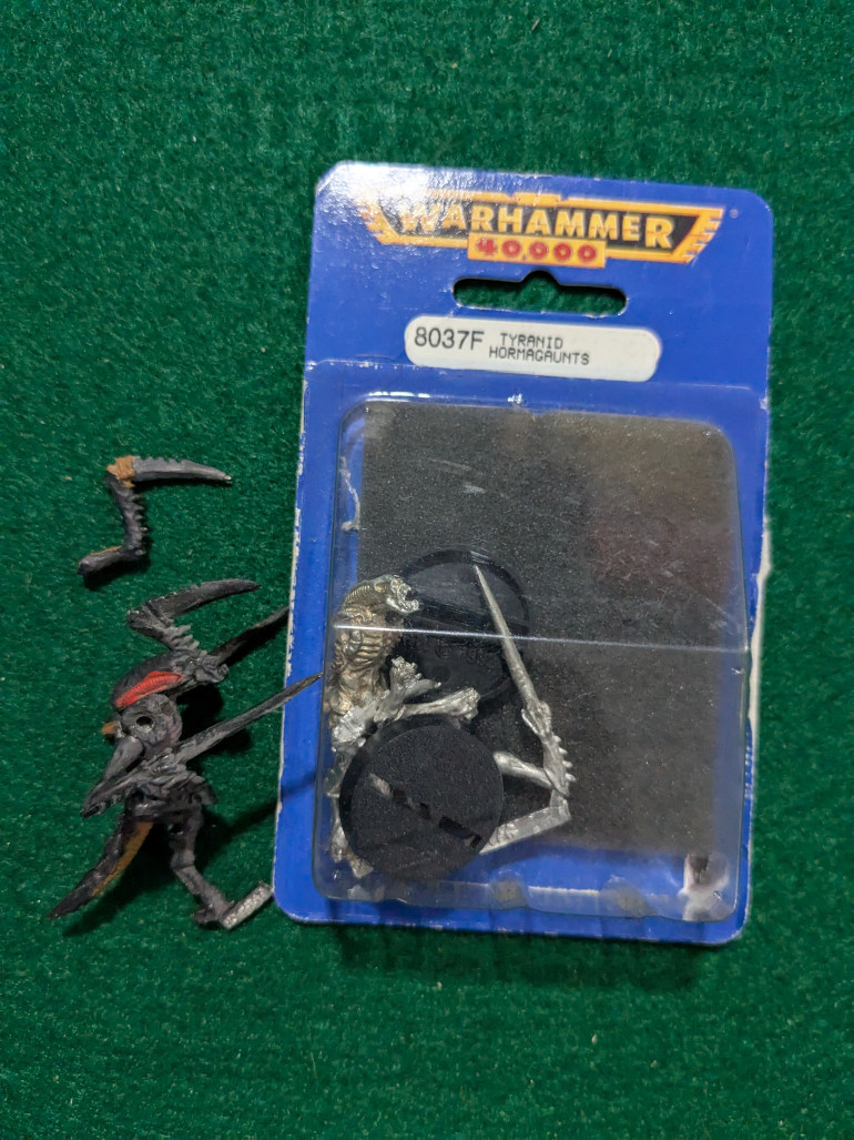 Painted Hormagaunt and Blister Pack