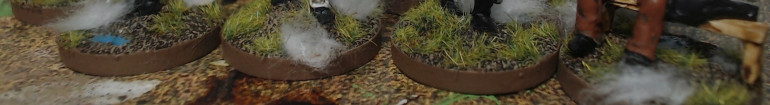 There's one final basing touch but I'll save those pictures for the final post of the finished miniatures