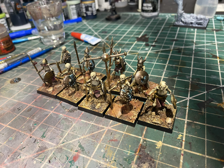 Mixed in with the Oathmark skeletons