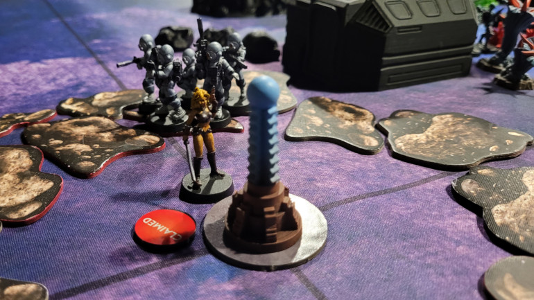 Barella leads her Colonial Conscripts to victory.