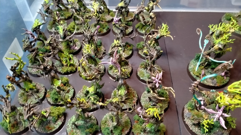 Have almost 2000points painted. I have set myself the goal of getting it finished in 5 days in time for my game. If i do, it will be my first game ever with a fully painted army.