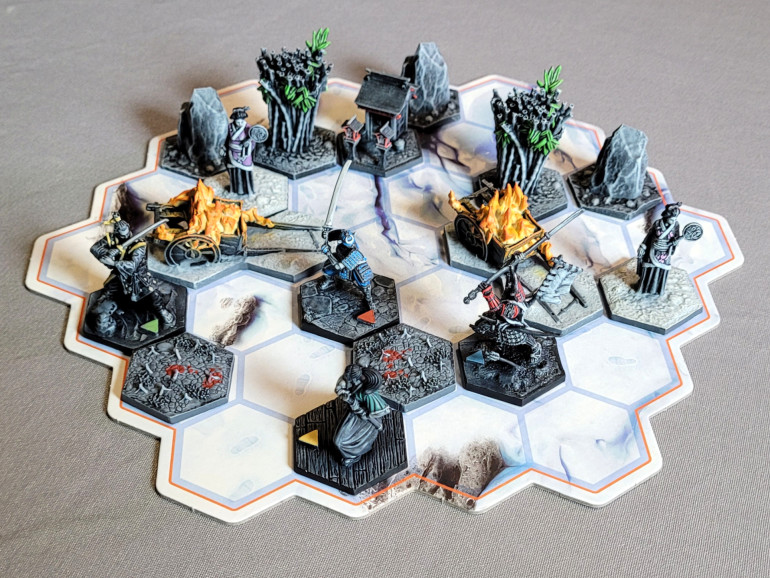 I haven't decided for sure how I'll display these for the contest, but I'm thinking I'll probably just use the game's board.