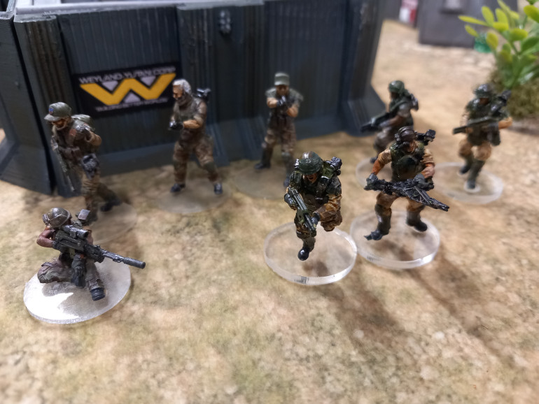 Let's reload and play again. Voce, Beck and Armstrong  are a bit better with their roles acquiring aid. Their team is bolsted by a marksman and machine gun. With Improved firepower they head back to the comms tower.