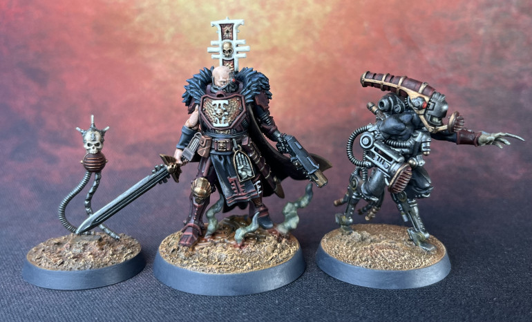 Inquisitor Ostromandeus and Retunie