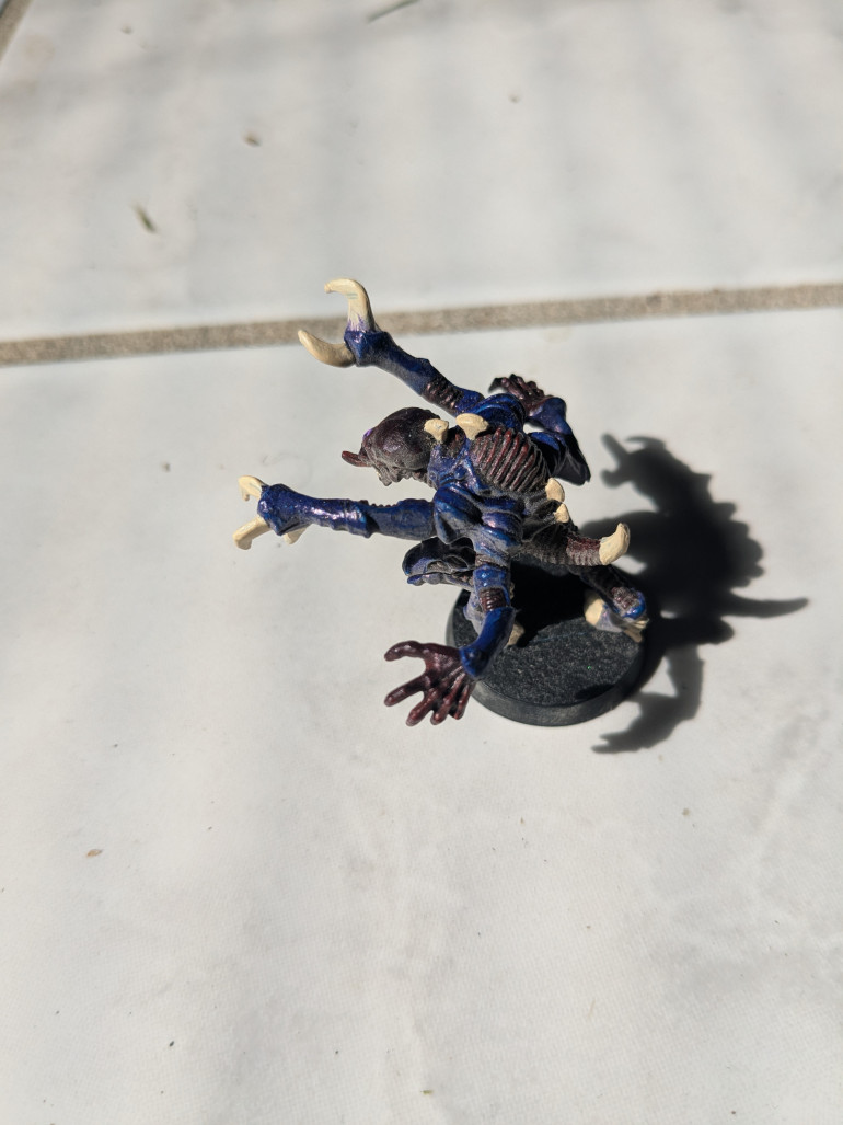 Dusty Old Model - Picture on white floor tile since I was too lazy to get a piece of paper