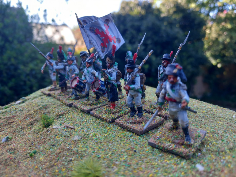 Line infantry Center company