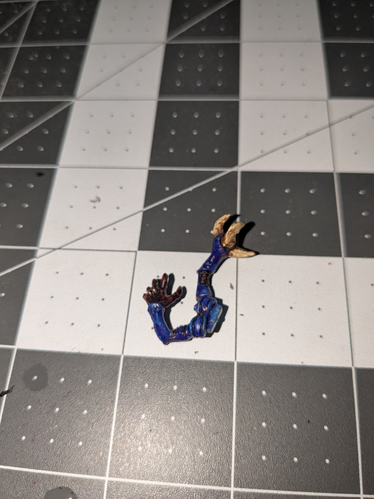 Look at the top of the shoulders