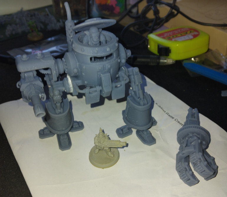 Arm didn't print correctly and I got some warping, but I know how to correct it now.