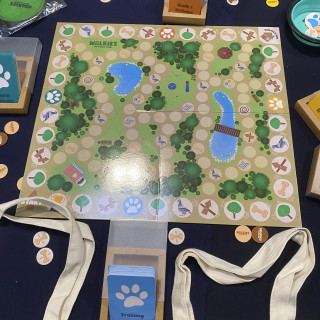 Sit and roll over for Walkies The Board Game | Stand 4-101