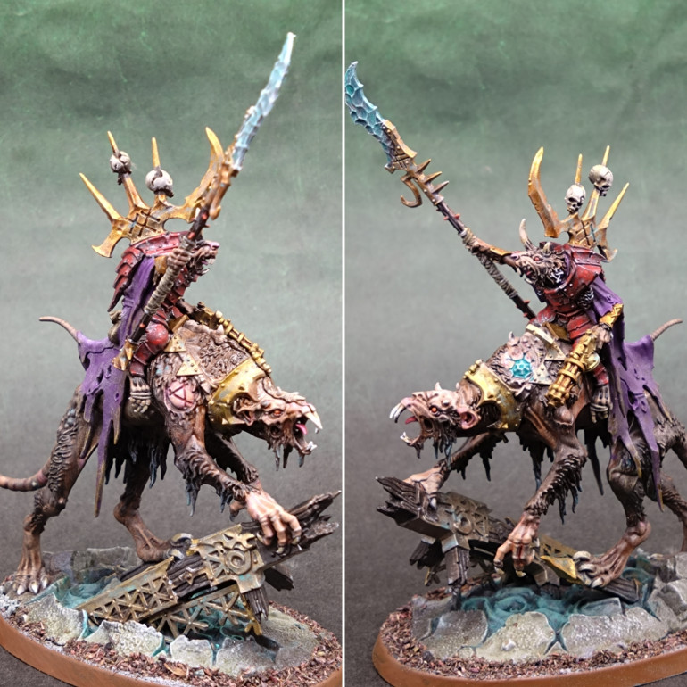 Apparently this is not a good leader game wise. The Clawlord on Gnaw-Beast doesn't have a good points cost Vs stats and abilities trade off and I could not care less. I want to stick with him regardless of any disadvantage he may create for me or suboptimal issues.