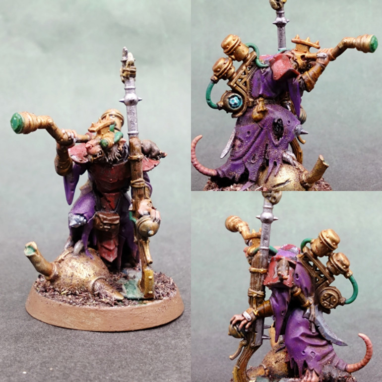 I still prefer my kitbash engineer, but this was fun to paint.