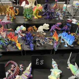 Crafted Campaigns 3D printed terrain is preventing us from doing any work | Stand 2-881