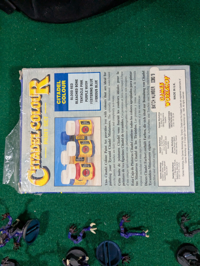 The back of the paint box - is latex paint still good 30 years later??