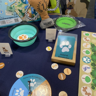 Sit and roll over for Walkies The Board Game | Stand 4-101