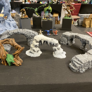 Crafted Campaigns 3D printed terrain is preventing us from doing any work | Stand 2-881