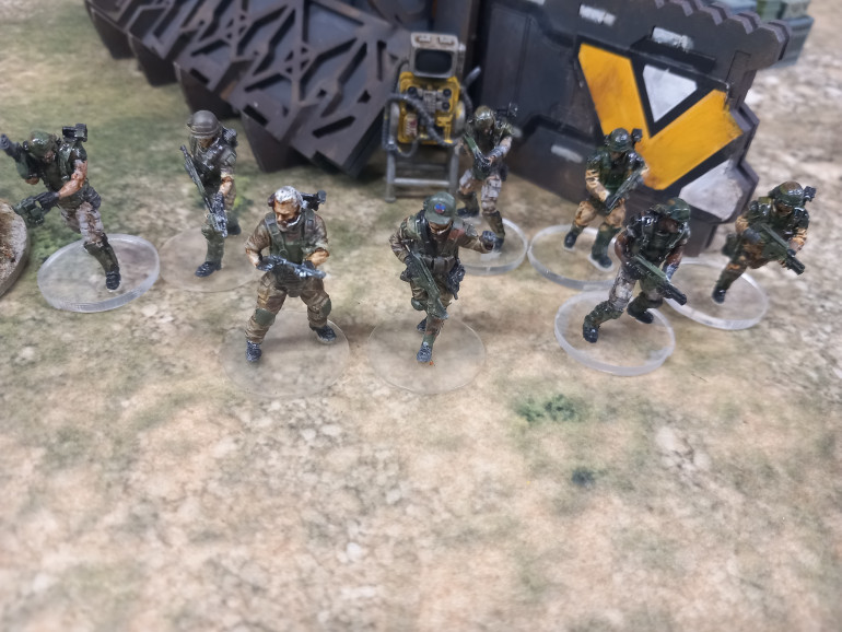 Lt voce was taken to the med bay after the first mission. A grunt tried it on with her in the mess hall and a fight broke out. Armstrong and Beck go on without her. This time they take a recon unit.