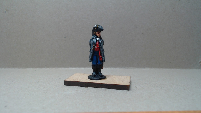 Dr. Jack Sullivan - Doctor and generic British Uniform with non-regulation pants to break it up a bit. I tried to use unique colors where I could to make the warband look interesting not just a collection of regular people.