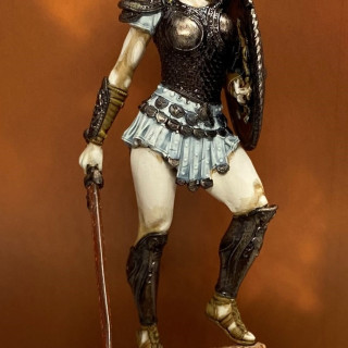 Practicing skin tones - model four