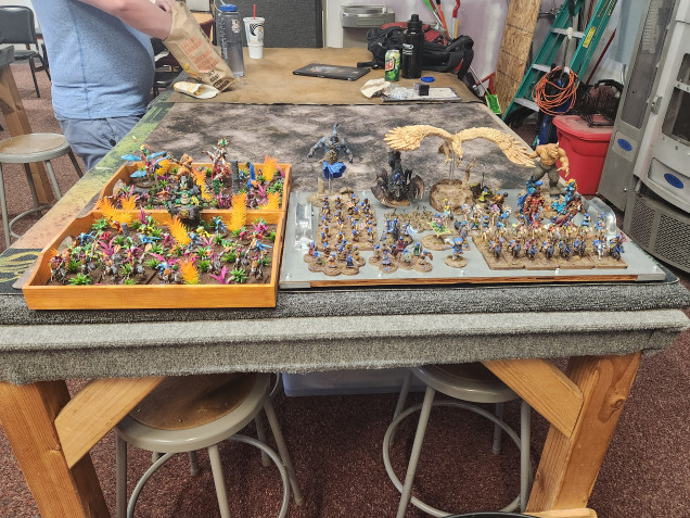 Seeing forces I painted facing off feels weird