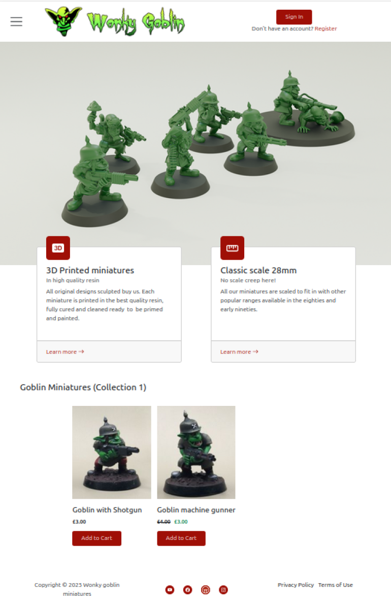 It's a bit harder than I thought making a shop, but I'm getting there.