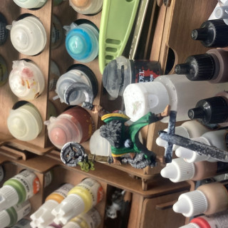 In the home stretch for the initial set on miniatures