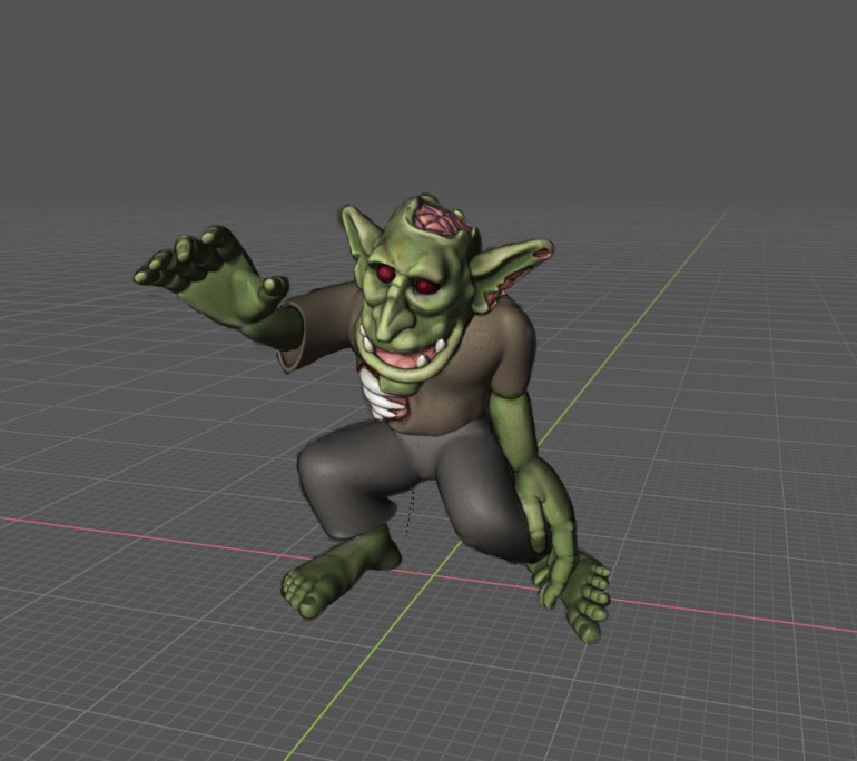 Zombie Grot, I have some ideas for a couple of these. Just a quick sketch.