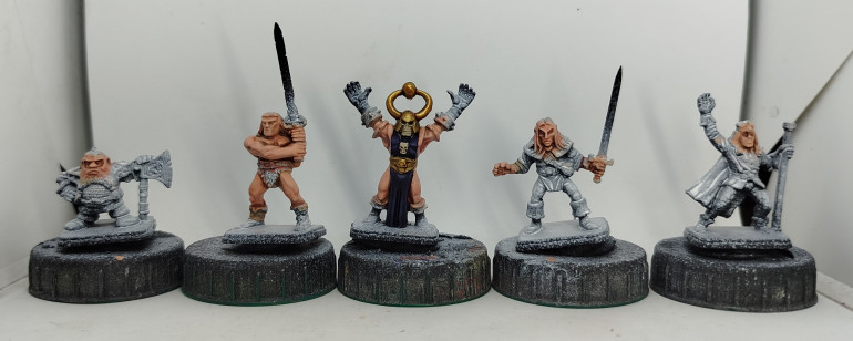 My final progress at the end of week 6.  I'm busy gaming all weekend so I won't get everything finished before the end of the Spring Cleaning challenge, but I'll be back with another update before then.