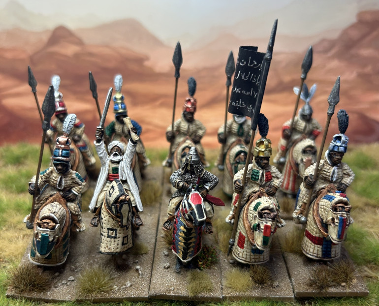 Finished Savannah Knights and army complete :)