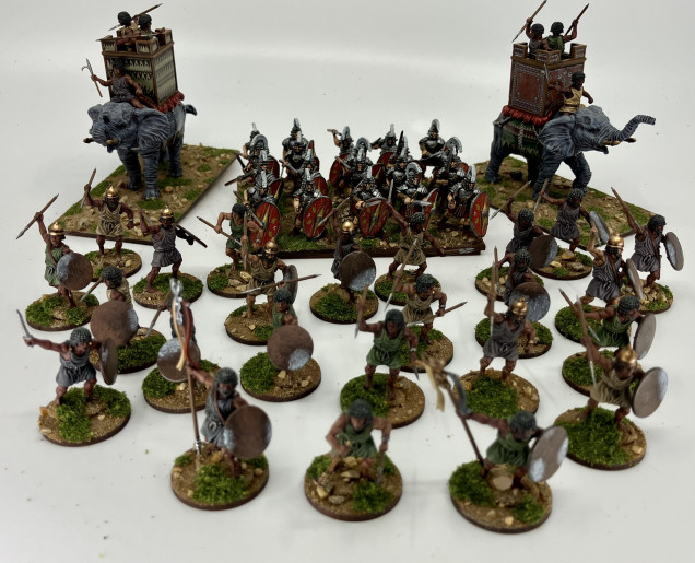 Painted from undercoat / base coat