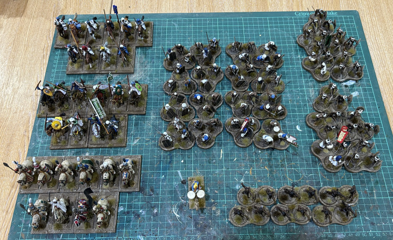 Finished Savannah Knights and army complete :)