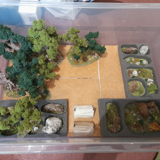 Silver Bayonet terrain storage