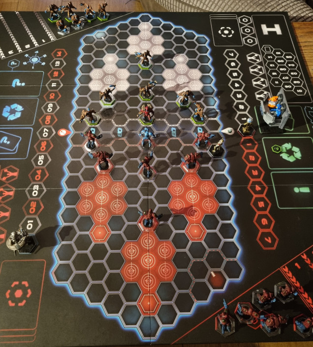 The full base box painted and on the table. Feels great! Just like my first ed and xtreme boxes!!