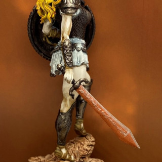 Practicing skin tones - model four