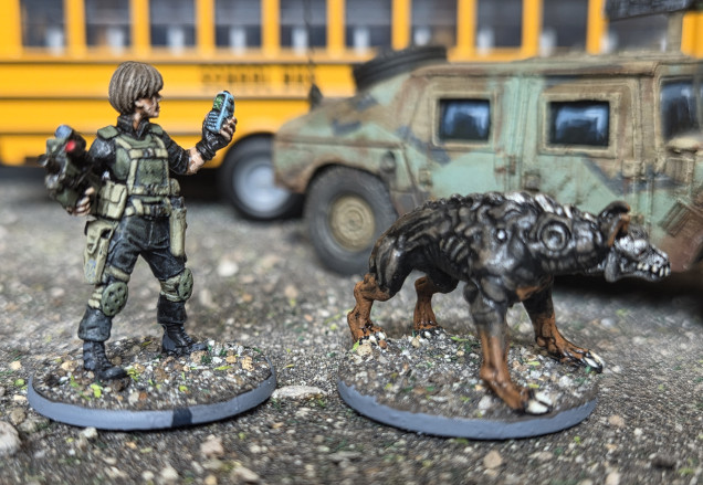 I was really pleased with the Doberman colour scheme and the Nokia screen.