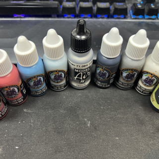 Red, white and tiny bit of blue