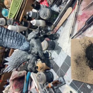 In the home stretch for the initial set on miniatures