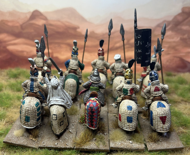 Finished Savannah Knights and army complete :)