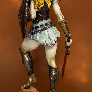 Practicing skin tones - model four