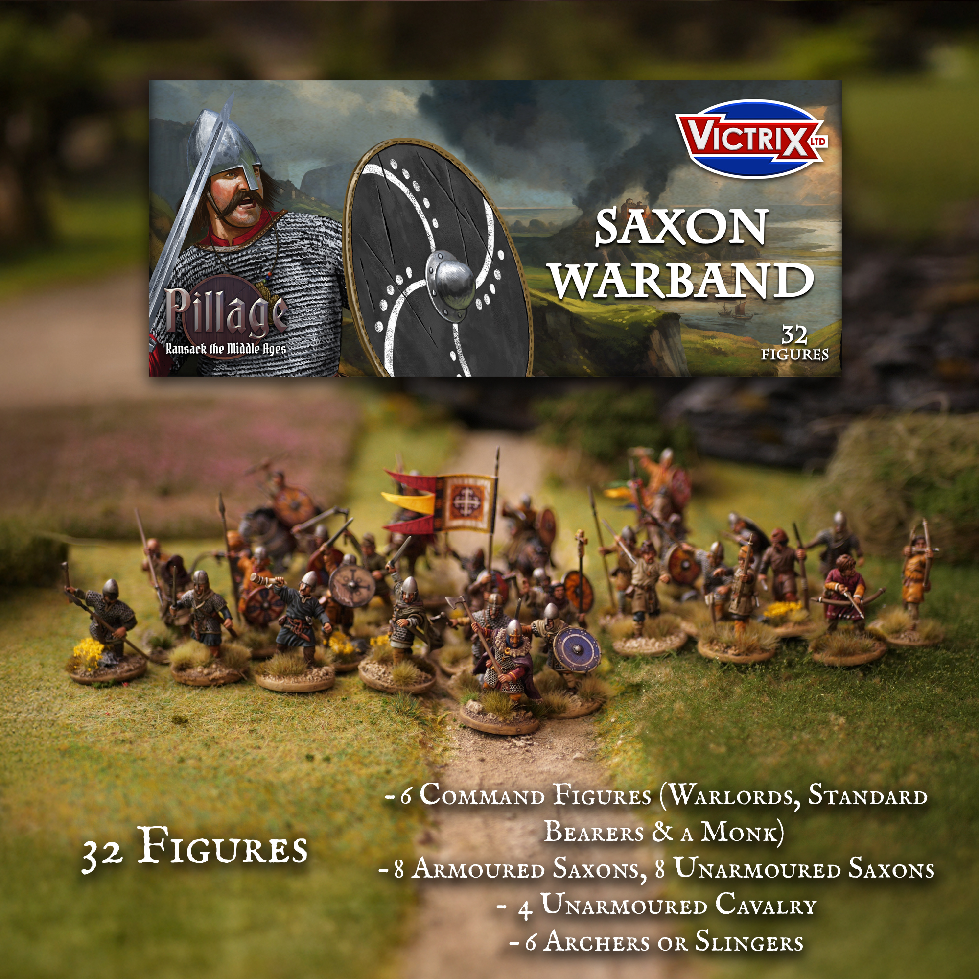 Saxon Warband - Pillage