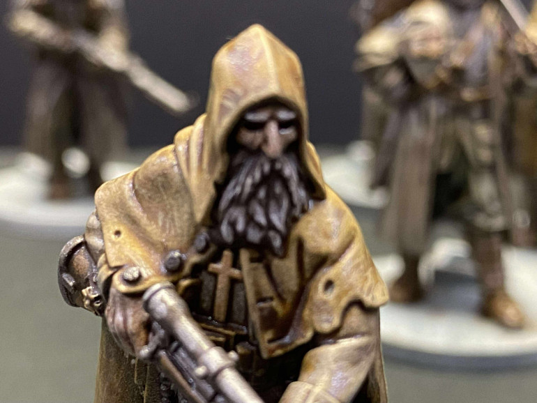 I have no idea who invited this creepy old guy to the party, but he's a hell of a good shot with his sniper rifle so I guess he can stay.