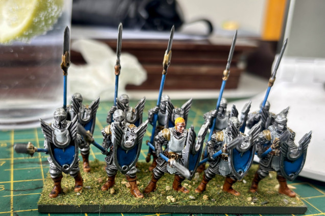 Quick dip in the basing pot and that’s one down!