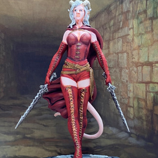 Practicing skin tones - model five