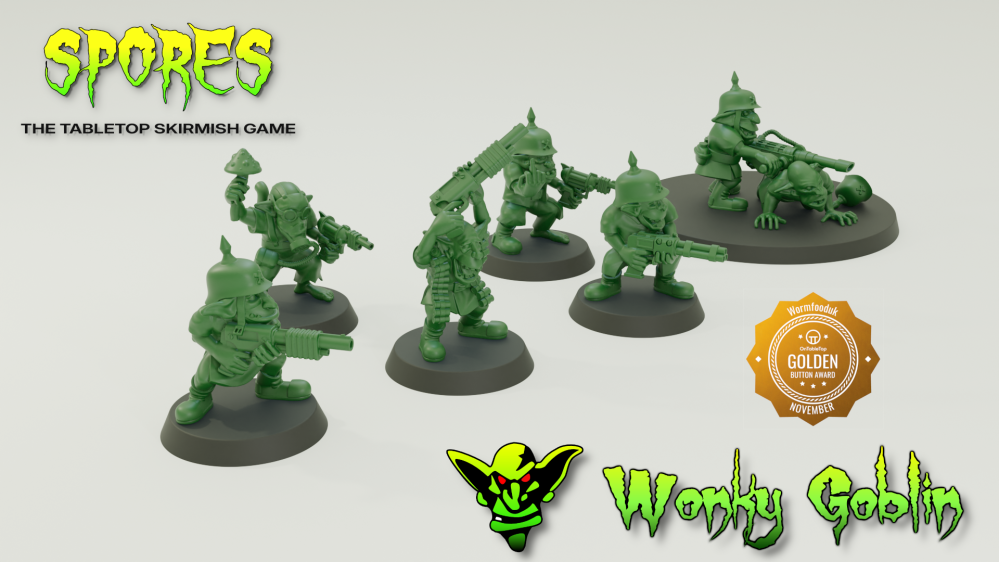 Goblins in Nostalgic style (3d printable)