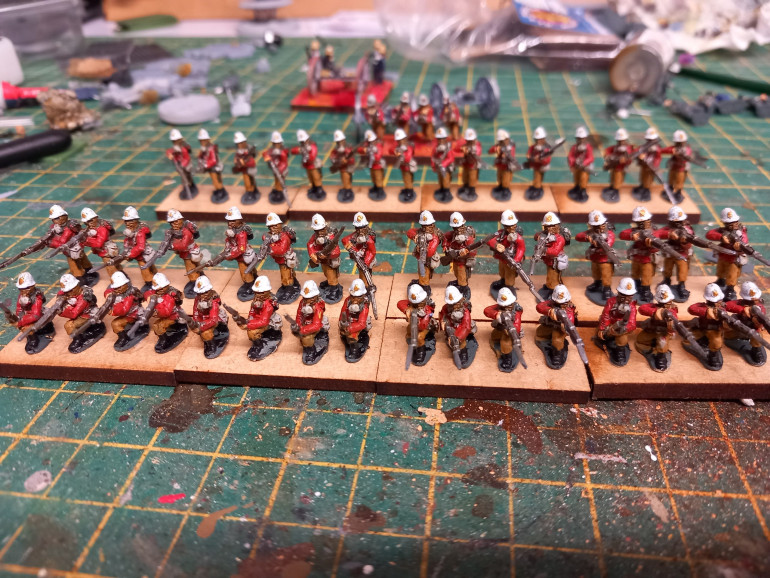 My final purchase for Martian empires before the range vanishes. I was unable to get exactly what I needed but I've completed two sizable armies