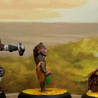 July painting competition - Moonstone black powder set