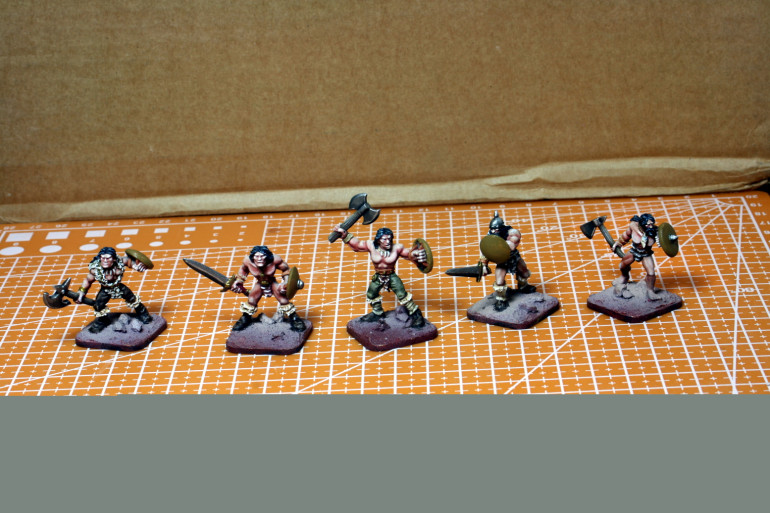 Added highlight to the all the basic colours of the cloths. A bit of corruption there.