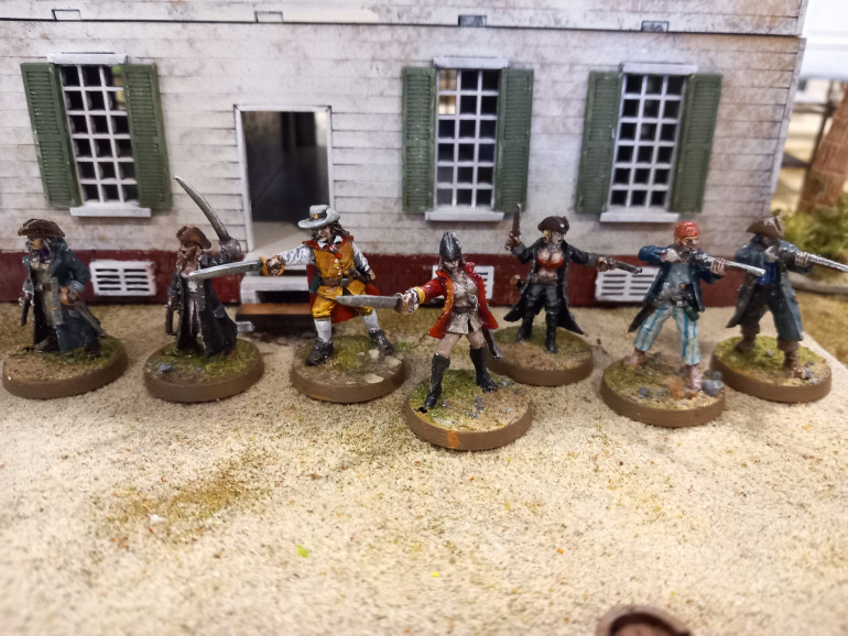 The pirate crew. I used a lot of female middle as most of the players were ladies